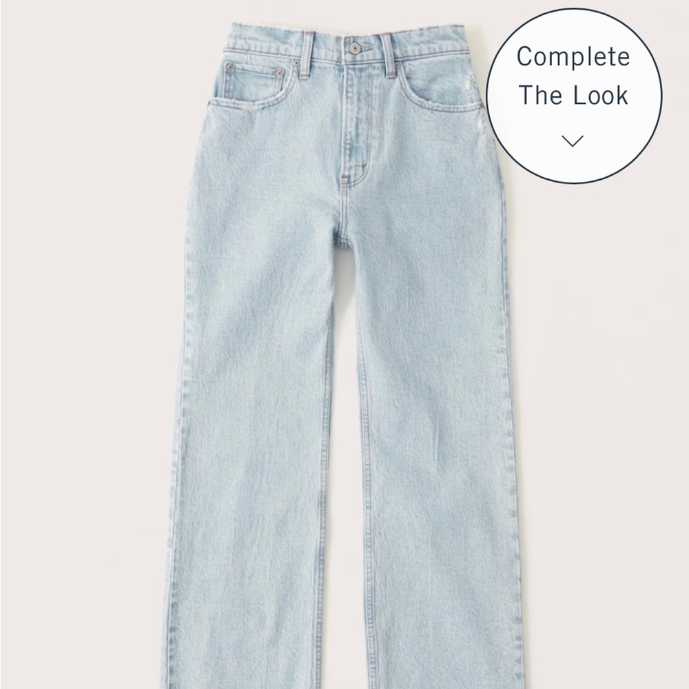 Abercrombie and fitch curve love jeans